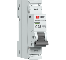 Выключатель автоматический 1п 32А (C) 6кА ВА 47-63N PROxima EKF M636132C