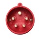 EKF ps-015-16-380 Вилка переносная 015 3P+PE+N 16А 380В IP44 EKF PROxima