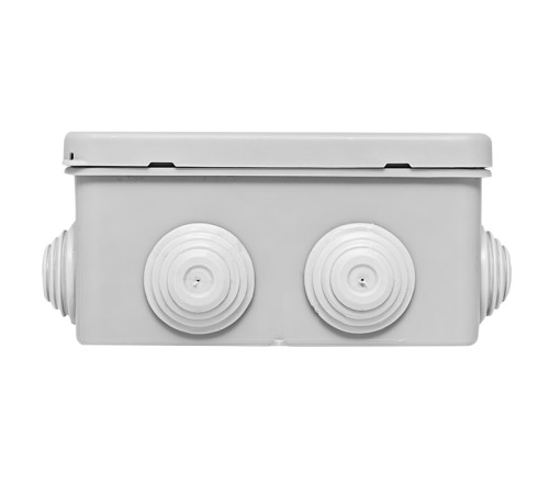 EKF plc-kmr-030-014 Коробка распаячная КМР-030-014 с крышкой  наружная (103х103х55), 8 мембранных вводов IP54 EKF PROxima