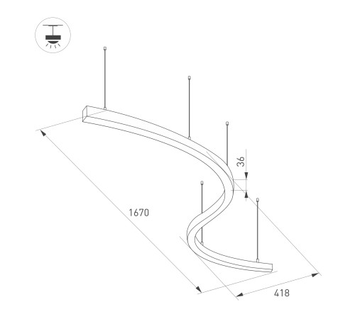 Блок питания ARS-100-24 (24V, 4.2A, 100W) (ARL, IP20 Сетка, 2 года)
