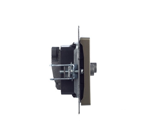 IEK BR-AF20-O-K37 BRITE Роз. двойная TV+SAT РТВ/РСп12-БрШ шамп.