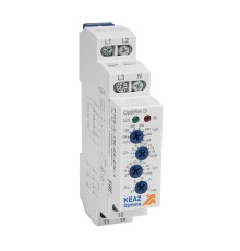 Реле контроля фаз OptiRel D PHS-3-1M-06-PN-2 повышенного/пониженного настр асимметрии 3Ф+N 2CО