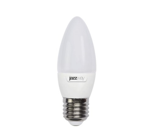Лампа светодиодная LED 9Вт Е27 теплый белый матовая свеча