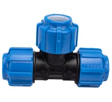 Тройник ПНД компрессионный 20