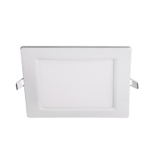 Светильник светодиодный ДВО-9w 4000K 600 Лм IP40 WH 145мм встраиваемый квадрат JazzWay 5008267A