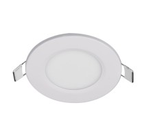 Светильник светодиодный ДВО-3w 4000K 200 Лм IP40 WH d80мм встраиваемый круг JazzWay 5008427A