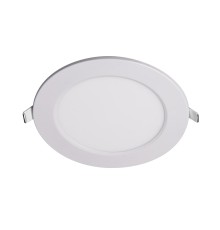 Светильник светодиодный ДВО-9w 4000K 600 Лм IP40 WH d145мм встраиваемый круг JazzWay 5008502A