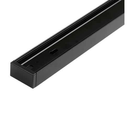 Шинопровод чёрный 2м PTR 2M-BL с токоподводом и заглушкой Jazzway JazzWay 5010710
