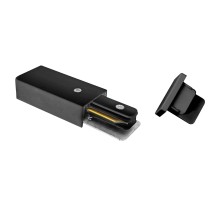 Заглушка торцевая чёрная PTR EC-BL jazzway