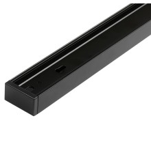 Шинопровод чёрный 1м PTR 1M-BL с токоподводом и заглушкой Jazzway JazzWay 5026322