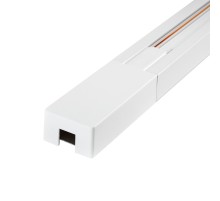 Шинопровод белый 1м PTR 1M-WH с токоподводом и заглушкой Jazzway JazzWay 5026346