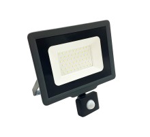 Прожектор светодиодный ДО-20Вт 6500К 1700Лм IP65 с датчиком движения Jazzway