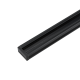 Шинопровод черный (пластик) 2м PTR P 2M-BL с токоподводом и заглушкой