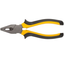 Плоскогубцы комбинированные ''Стайл'', мягкие прорезиненные ручки, молибденовое покрытие 180 мм