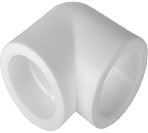 Угольник 63 мм 90 град. полипропиленовый, белый