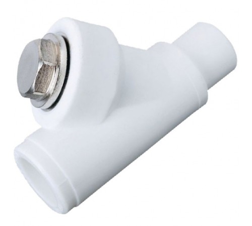 Фильтр сетчатый ВН 20x1/2'полипропиленовый PPR белый