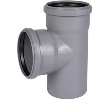 Тройник канализационный 87 град. 50х40
