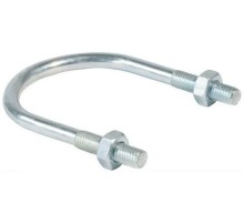 Хомут U-образный 3/4'М8 20-27 оцинкованная сталь ГОСТ 24137-80