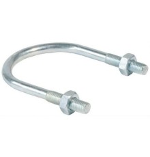 Хомут U-образный 1 1/2'М8 40-50 оцинкованная сталь ГОСТ 24137-80 без гаек