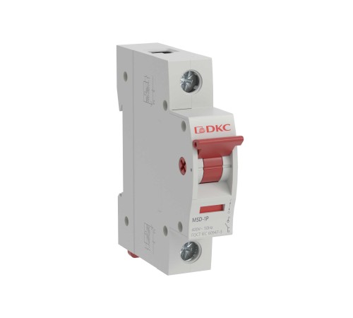 Выключатель нагрузки однополюсный 63A MSD-1P63