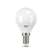 Лампа светодиодная LED 10 Вт 750 лм 6500К AC180-240В E14 шар P45 холодная Elementary