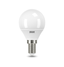 Лампа светодиодная LED 12 Вт 950 лм 6500К AC180-240В E14 шар P45 холодная Elementary