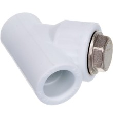 Фильтр сетчатый ВВ 20x1/2'полипропиленовый PPR белый