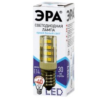 Лампа светодиодная LED 5Вт Т25 4000К Е14 нейтральный капсула ЭРА Б0033031