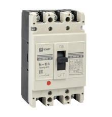 EKF mccb99-100-80m Выключатель автоматический ВА-99М  100/80А 3P 35кА EKF PROxima