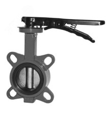 Затвор дисковый поворотный ЗДМ 03.16.65 PN16 DN65 корпус GG25, диск - чугун GGG40, уплотнение EPDM, управление - рукоятка