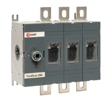 Рубильник 200A 3P без рукоятки управления TwinBlock EKF PROxima