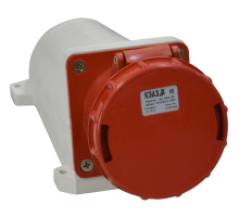 Розетка для монтажа на поверхность  135-63А-6h-380AC-3P+PE+N-IP67
