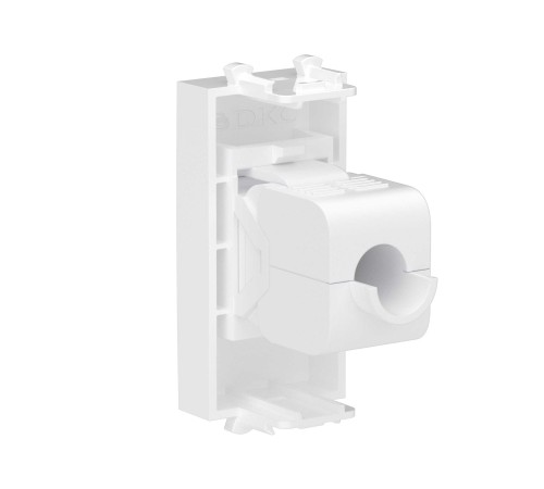 Компьютерная розетка RJ-45 без шторки модульная, кат.5е, "Avanti", "Белое облако", 1 модуль DKC 4400661 Компьютерная розетка RJ-45 без шторки модульная, кат.5е, "Avanti", "Белое облако", 1 модуль DKC 4400661