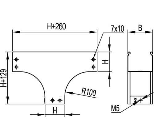 Выключатель одноклавишный в стену, "Avanti", "Черный квадрат" DKC 4402103