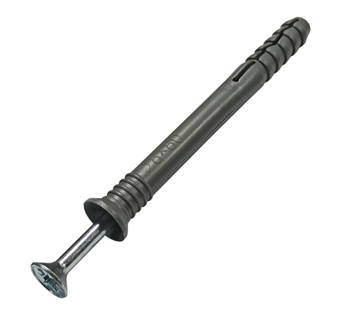 Дюбель-гвоздь 8х80 потайной бортик полипропилен (750шт)