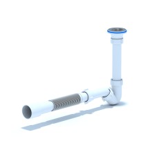 Сифон для биде АНИ 1 1/4'x32 с гибкой трубой 32х40/50