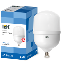 IEK LLE-HP-65-230-65-E40 Лампа светодиодная HP 65Вт 230В 6500К E40