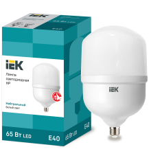 IEK LLE-HP-65-230-40-E40 Лампа светодиодная HP 65Вт 230В 4000К E40