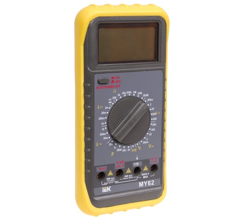 Iek TMD-5S-062 Мультиметр цифровой Professional MY62 IEK Iek TMD-5S-062 Мультиметр цифровой Professional MY62 IEK