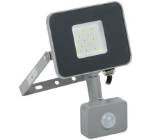 Iek LPDO702-10-K03 Прожектор СДО 07-10Д светодиодный серый с ДД IP44 IEK