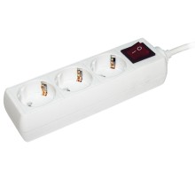 Iek WYP10-16-03-03-ZK-N Удлинитель У03К-выкл. 3 места 2 Р + P Е /3метра 3х1мм2 16А/250 IEK