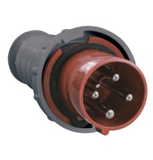 Iek PSR02-063-4 Вилка 034 3Р+РЕ 63А 380В IP54 ИЭК