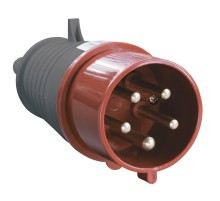 Iek PSR02-032-5 Вилка 025 3Р + РЕ+ N 32А 380В IP44 ИЭК