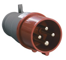 Iek PSR02-016-4 Вилка 014 3Р+РЕ 16А 380В IP44 ИЭК