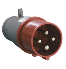Iek PSR02-016-4 Вилка 014 3Р+РЕ 16А 380В IP44 ИЭК