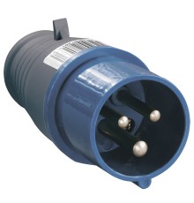 Iek PSR01-016-3 Вилка 013 2Р+РЕ 16А 220В IP44 ИЭК