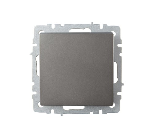 IEK BR-V12-0-10-K46 BRITE Выключ. 1-кл. прох. 10А ВС10-1-6-БрС сталь IEK BR-V12-0-10-K46 BRITE Выключ. 1-кл. прох. 10А ВС10-1-6-БрС сталь