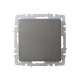 IEK BR-V12-0-10-K46 BRITE Выключ. 1-кл. прох. 10А ВС10-1-6-БрС сталь