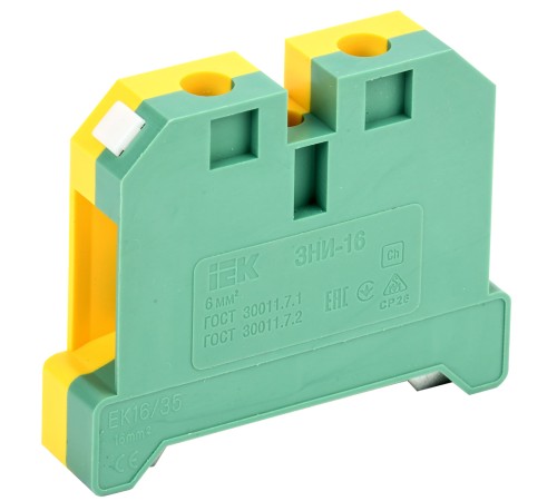 Iek YZN20-016-K52 Зажим наборный ЗНИ-16PEN 16мм2 (JXB-земля) ИЭК Iek YZN20-016-K52 Зажим наборный ЗНИ-16PEN 16мм2 (JXB-земля) ИЭК