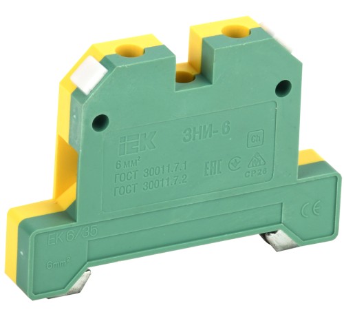 Iek YZN20-006-K52 Зажим наборный ЗНИ-6PEN 6мм2 (JXB-земля) ИЭК Iek YZN20-006-K52 Зажим наборный ЗНИ-6PEN 6мм2 (JXB-земля) ИЭК